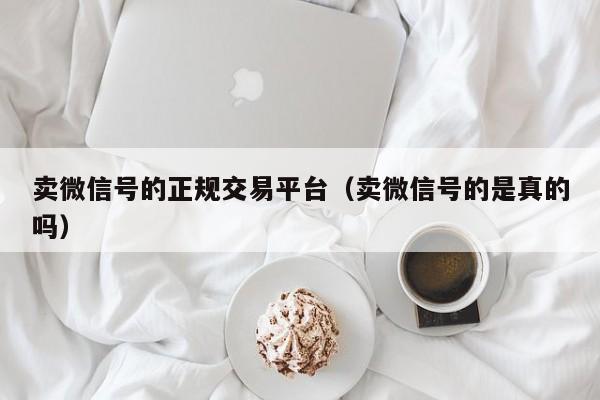 卖微信号的正规交易平台（卖微信号的是真的吗）